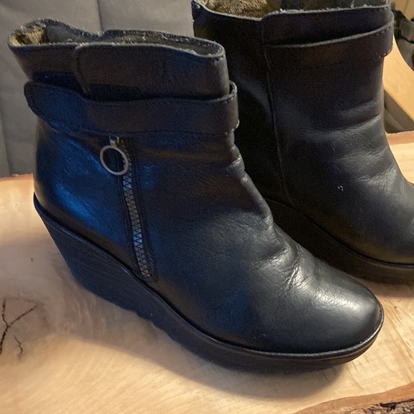 Fly London wedge boots - Picture 3 of 6